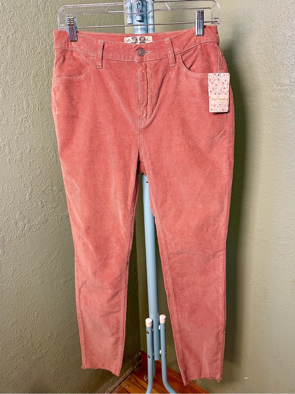 We The Free Corduroy Skinny Jeans in Modern Mauve.